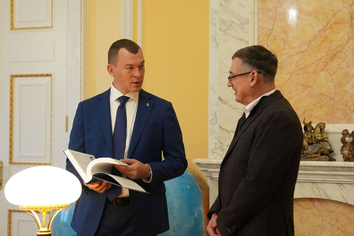 Михаил Дегтярёв: Провел встречу с президентом федерации и главным тренером сборной России по фехтованию Ильгаром Мамедовым