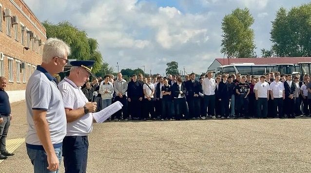 В Тихорецком индустриальном техникуме провели «Линейку безопасности»