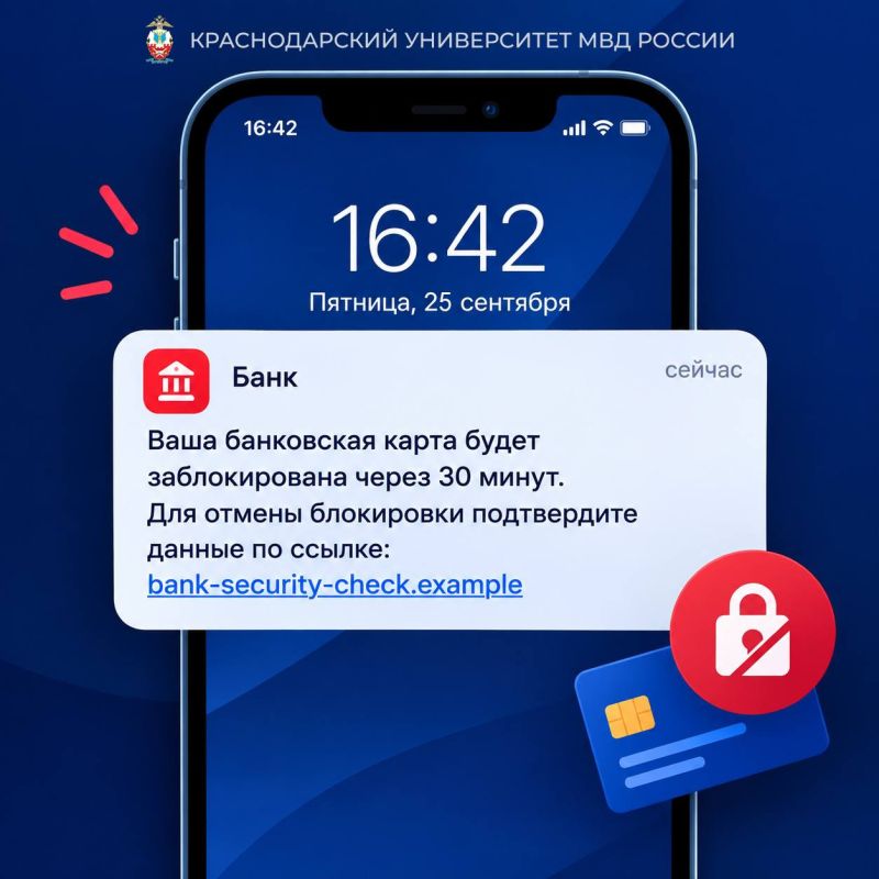 Мошенники умеют маскировать свои сообщения под обычные уведомления от разных сервисов, банков и даже знакомых людей