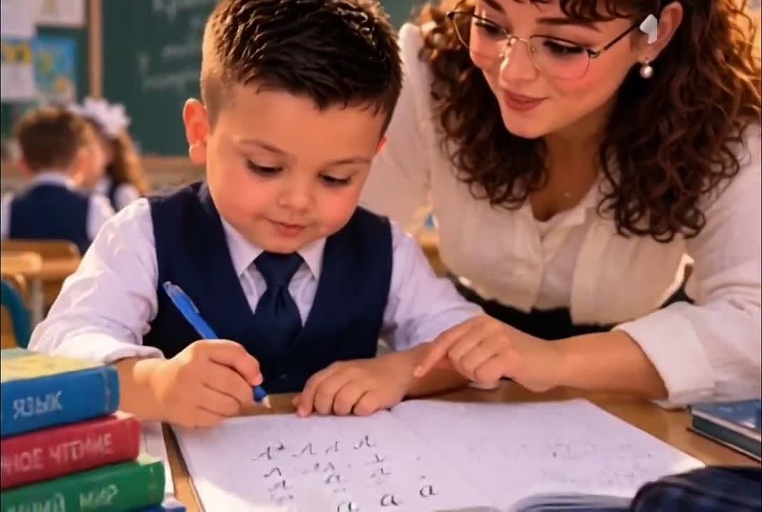 Как Кириллу учитель помог. К празднику ученики 3Ж школы № 71 сделали вот такой трогательный ролик