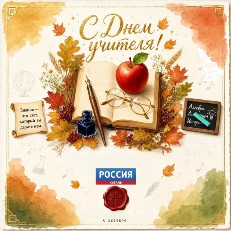 Сегодня — День учителя . Каждый из нас может назвать имя человека, который когда-то объяснил непонятную тему, поддержал в трудную минуту или просто улыбнулся, когда было страшно отвечать у доски