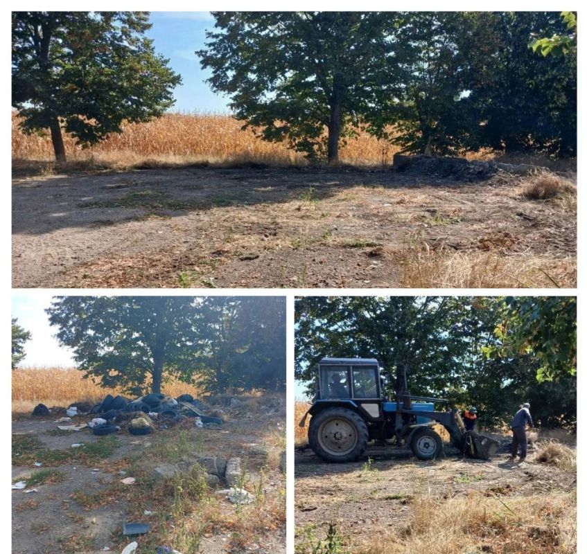 По инициативе прокуратуры Гулькевичского района ликвидирована свалка в Комсомольском сельском поселении