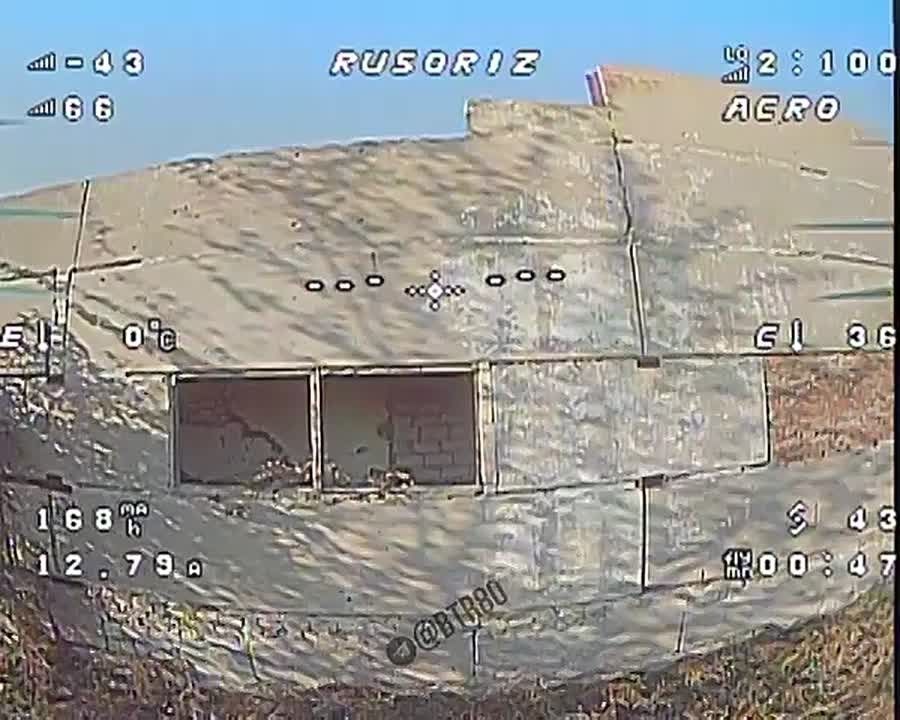 Российский боец голыми руками поймал летящий в него вражеский дрон