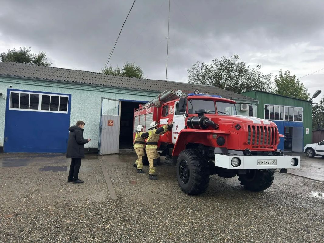 В Краснодарском крае продолжается комплексная оценка функционирования пожарных подразделений