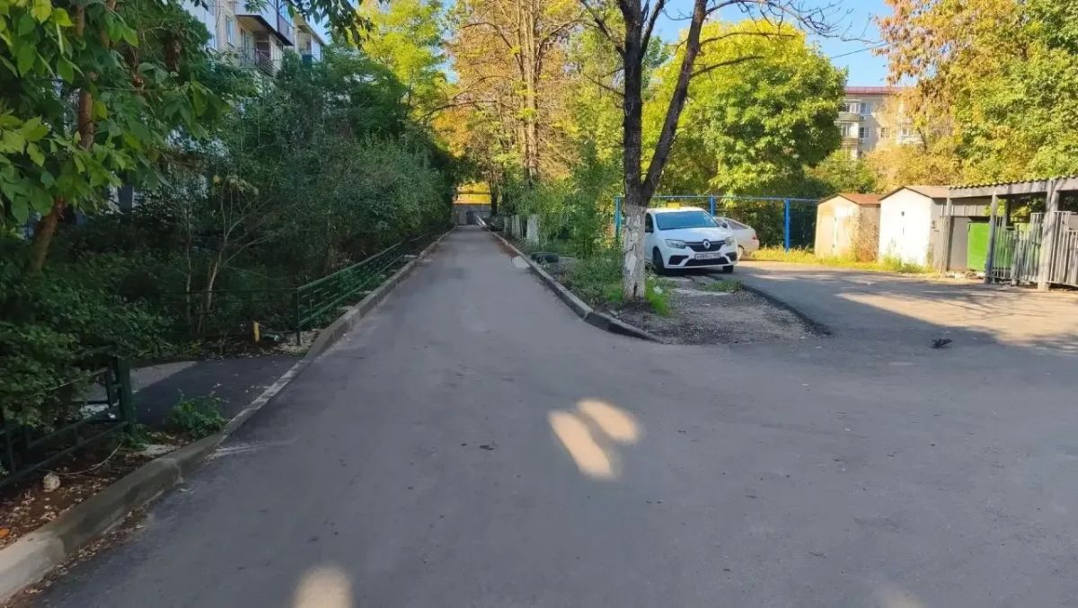 В Прикубанском округе завершился ремонт внутриквартальных проездов