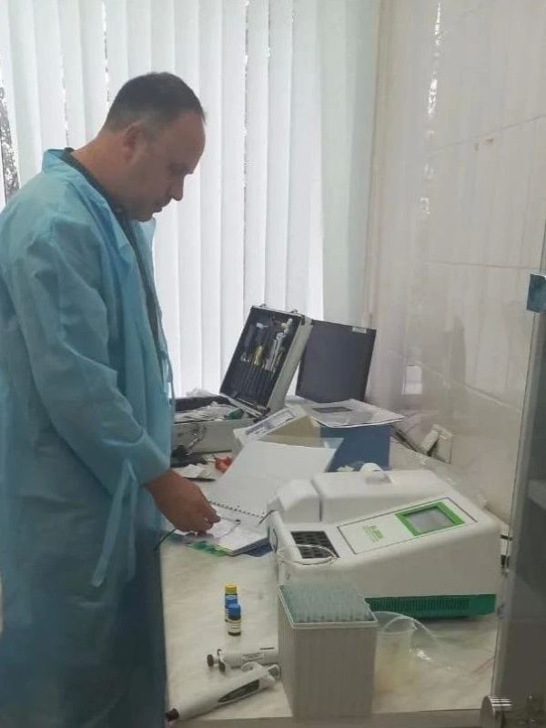 В Белореченской ветлаборатории введен в работу новый биохимический анализатор