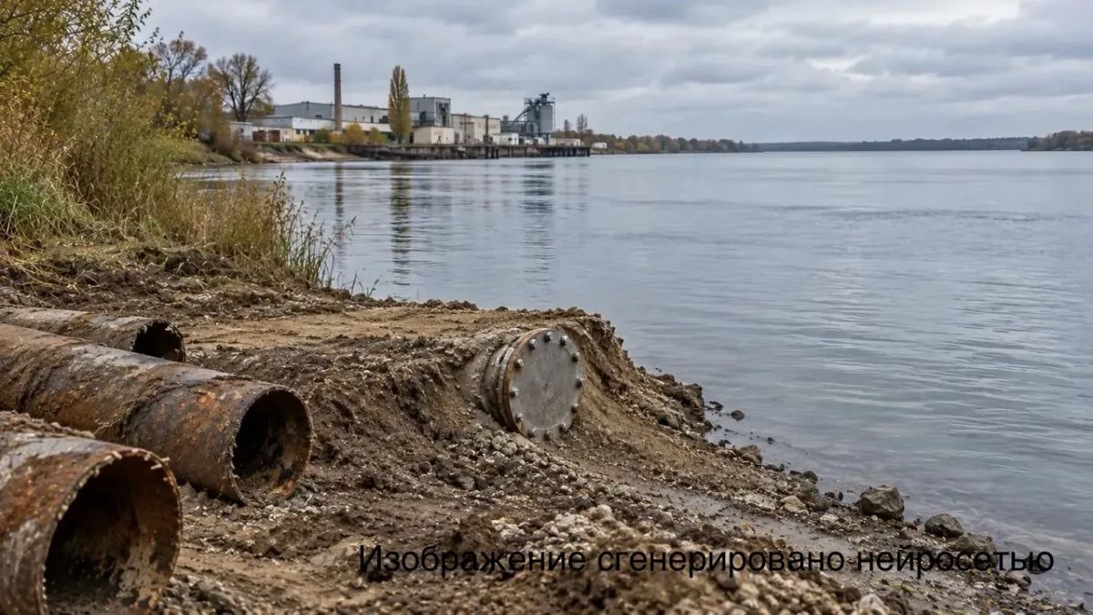 В Темрюке по требованию природоохранной прокуратуры прекращён сброс стоков в реку Кубань