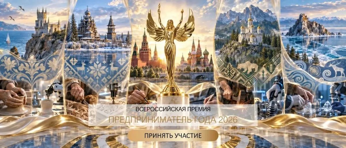 Премия «Предприниматель года — 2026» для краснодарского бизнеса