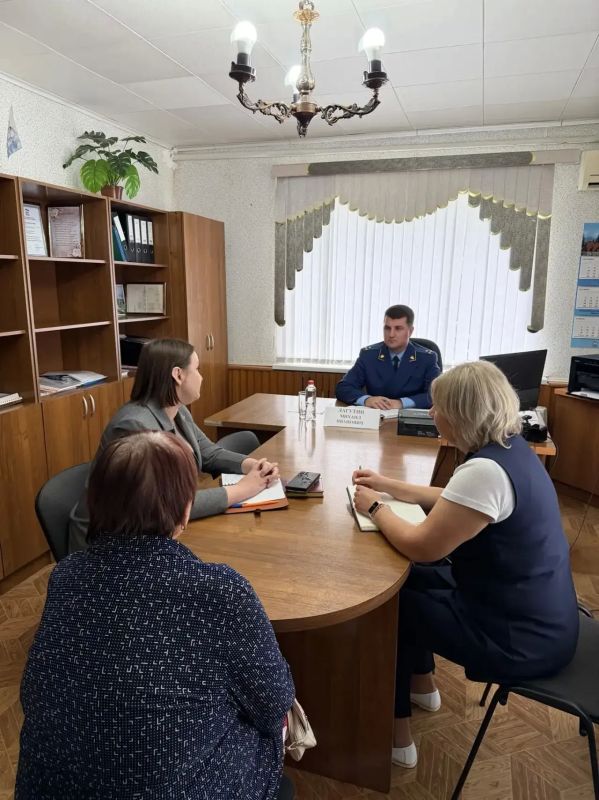 Прокурор Павловского района провёл выездной приём участников специальной военной операции и членов их семей