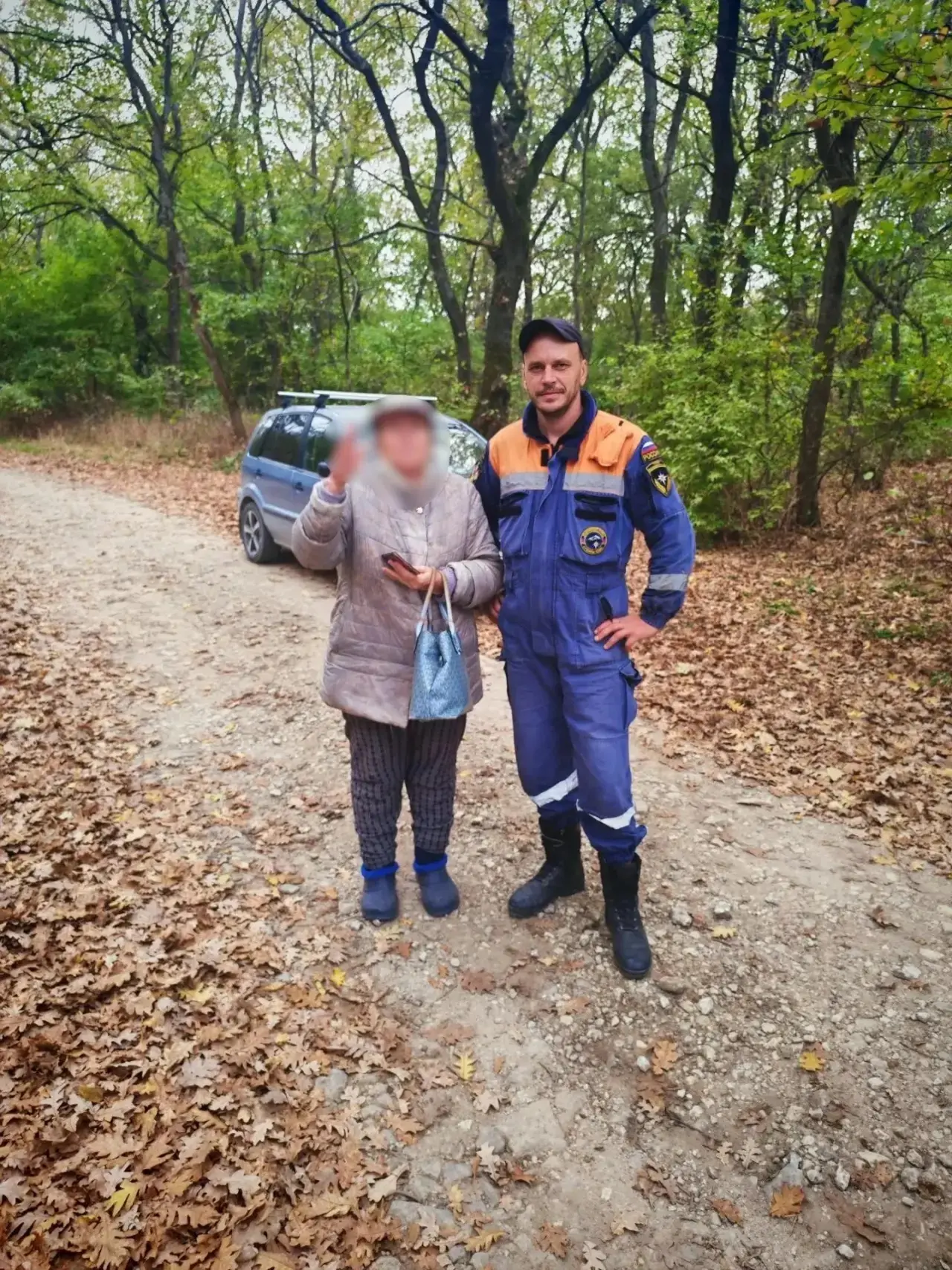 Пенсионерка ушла за грибами и заблудилась в лесу под Варениковской