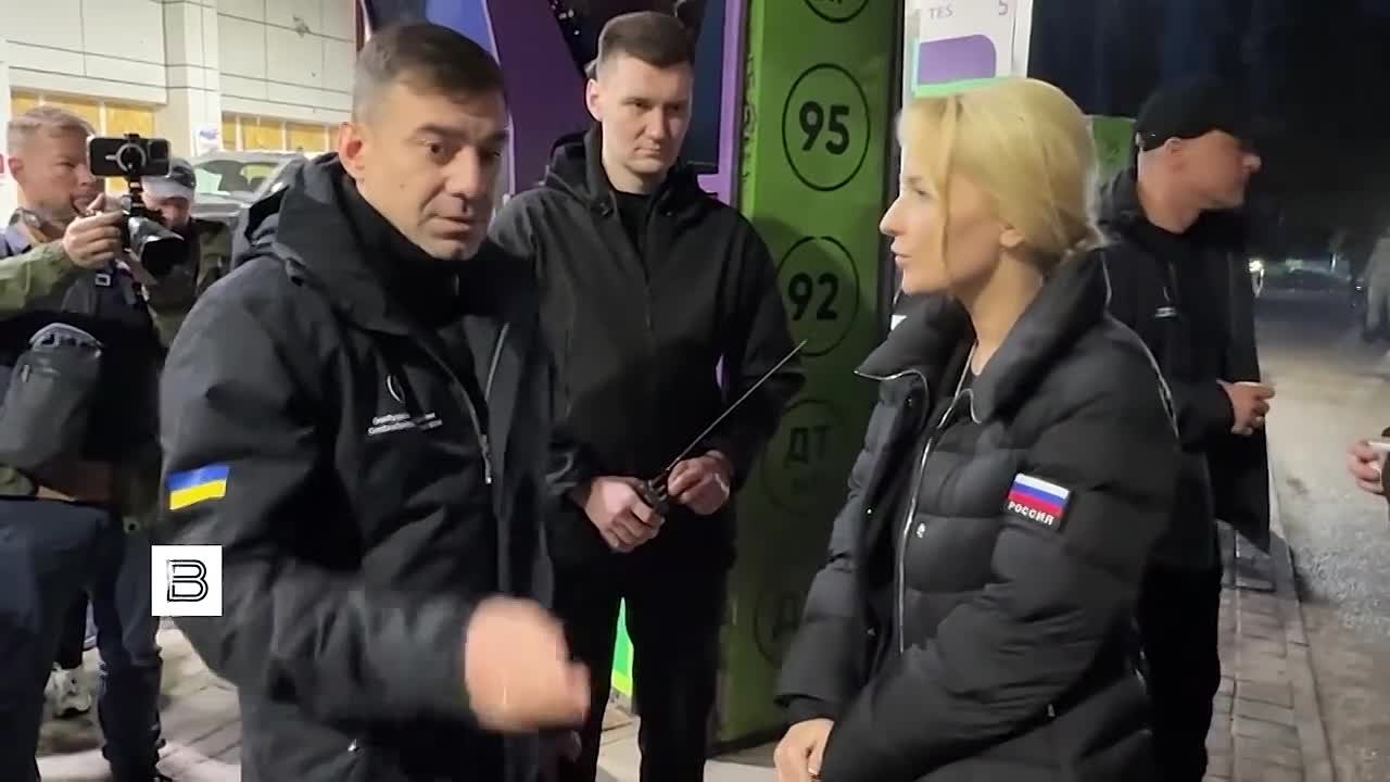 Первые кадры с места встречи уполномоченной по правам человека в России Яны Лантратовой и украинского омбудсмена Дмитрия Лубинца
